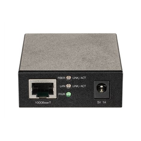 D-Link | 1000BaseT to SFP Standalone Media Converter | DMC-G01LC | Gigabit SFP port | 10/100/1000 Mbps port